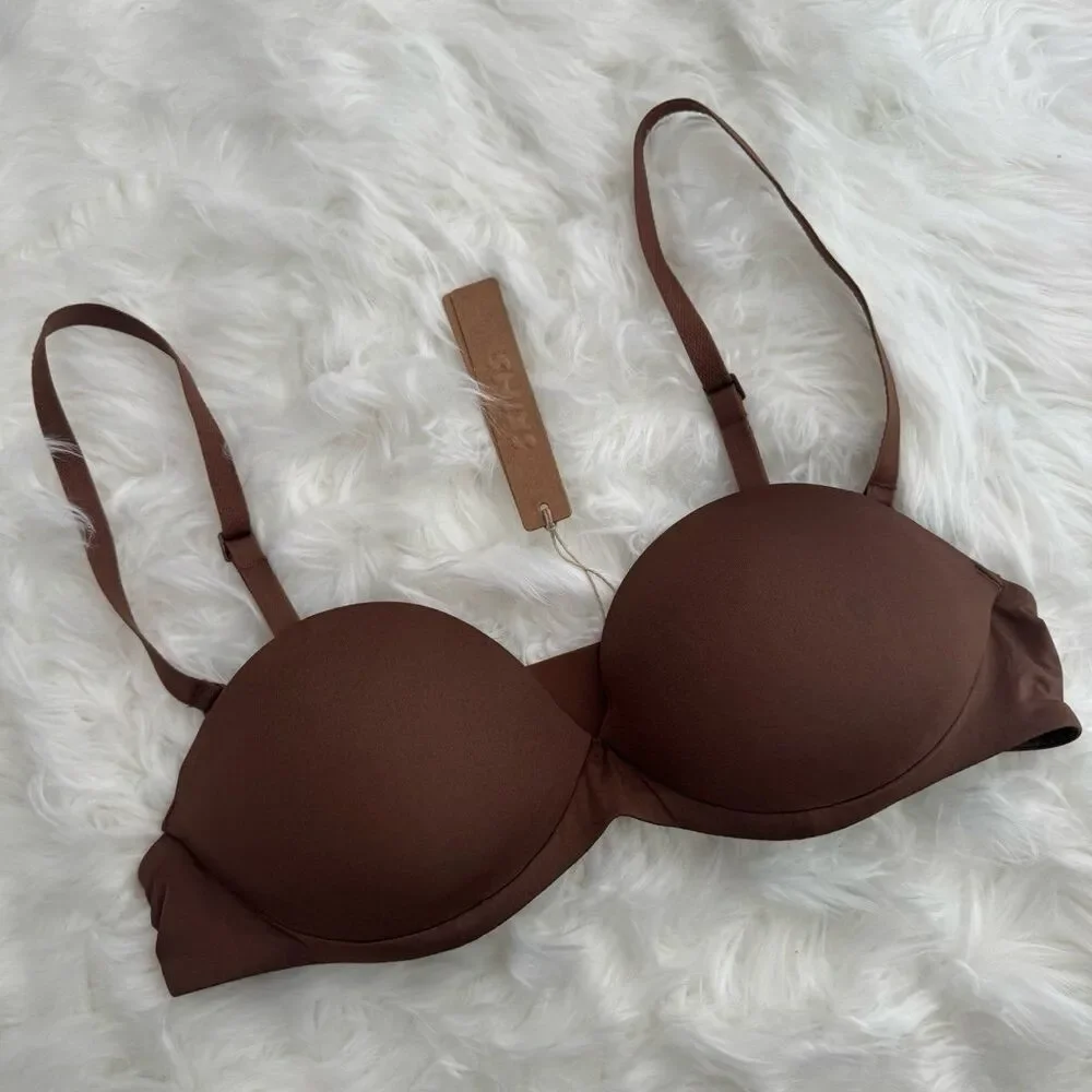 Skims Ultimate Push Up Strapless Bra Jasper Size 34A - Picture 3 of 7
